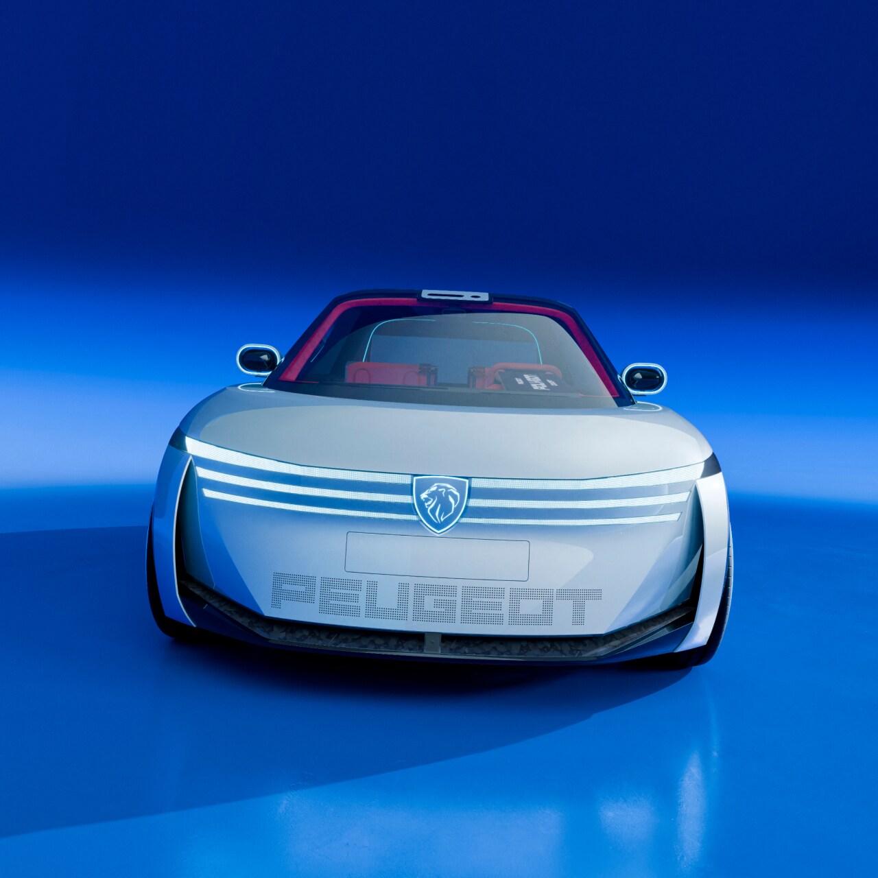 PEUGEOT Polygon concept front view door closed