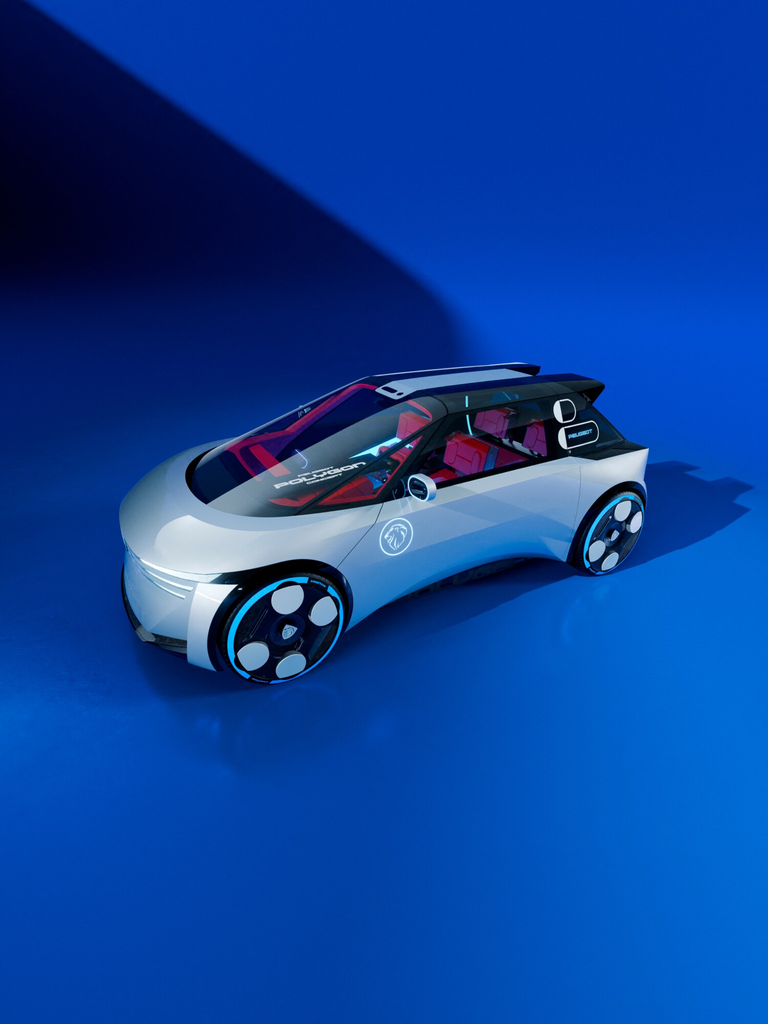 PEUGEOT Polygon concept from above
