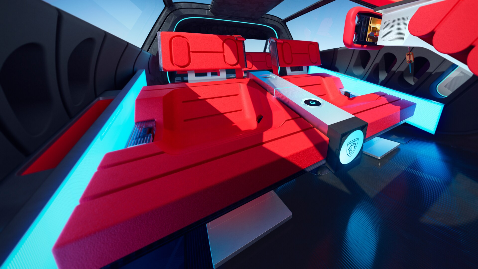 PEUGEOT Polygon Concept interior