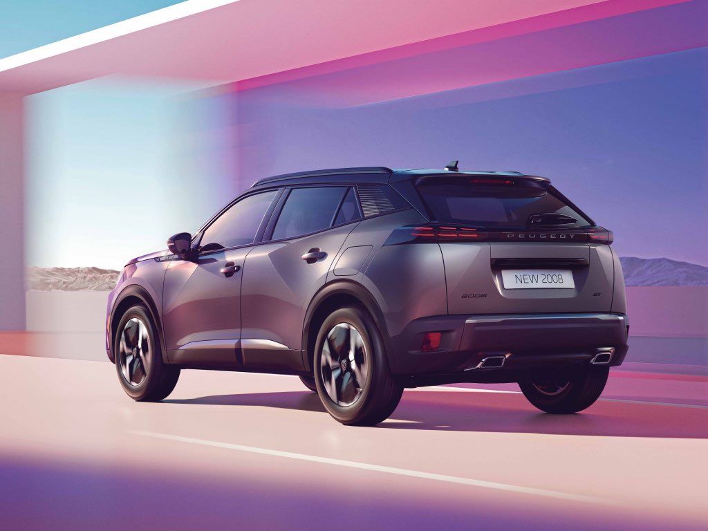 PEUGEOT 2008 Hybrid rear view