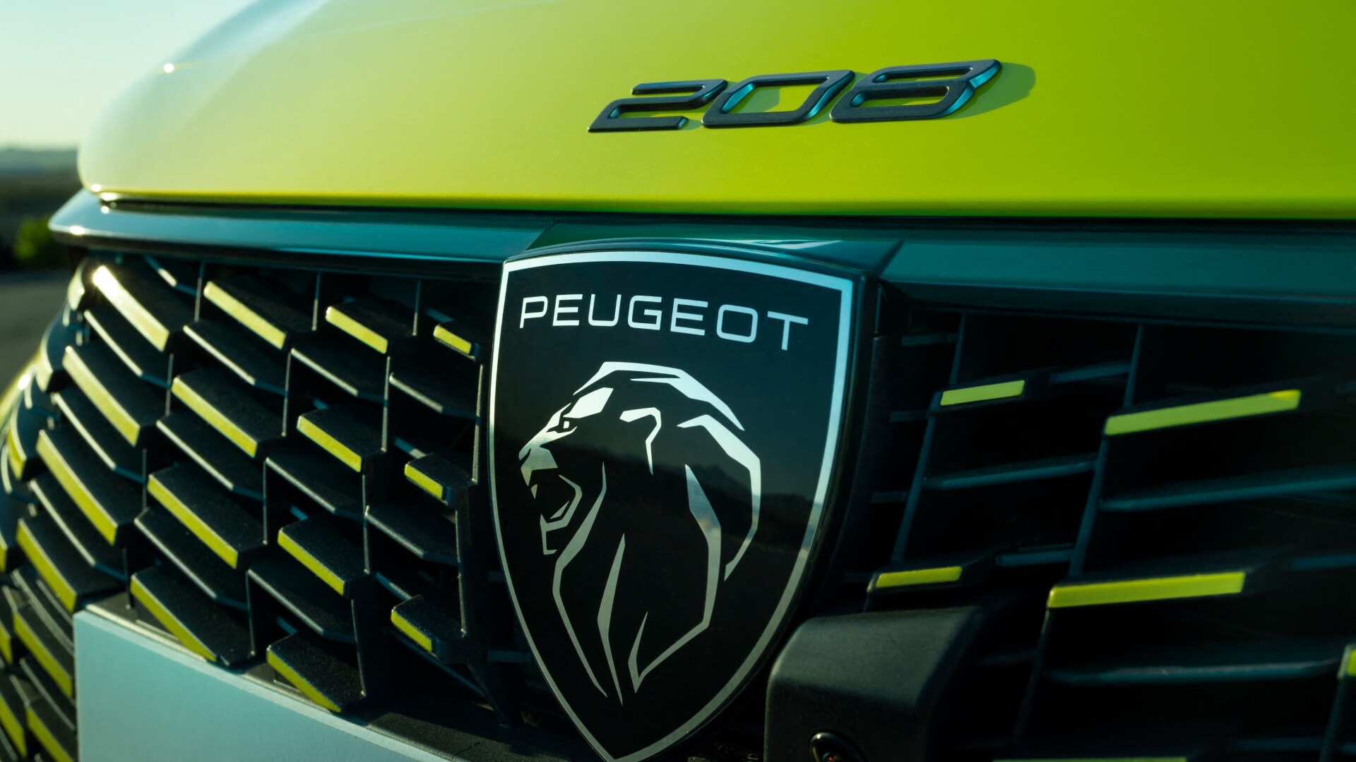 PEUGEOT 208 front face