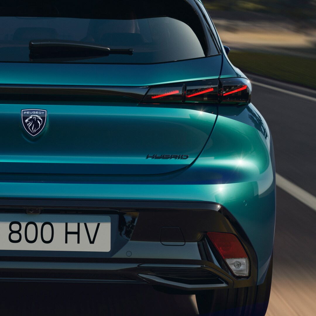 New PEUGEOT E-308 SW rear view
