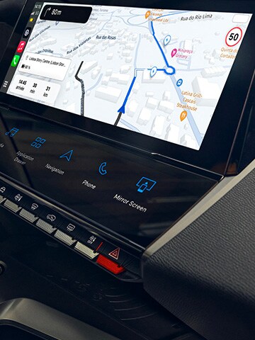 New PEUGEOT E-308 Touchscreen