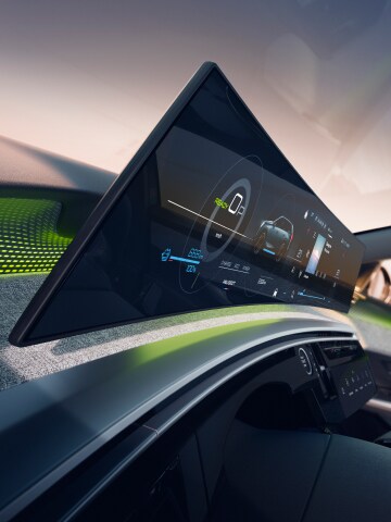 PEUGEOT E-5008 Panoramic floating screen