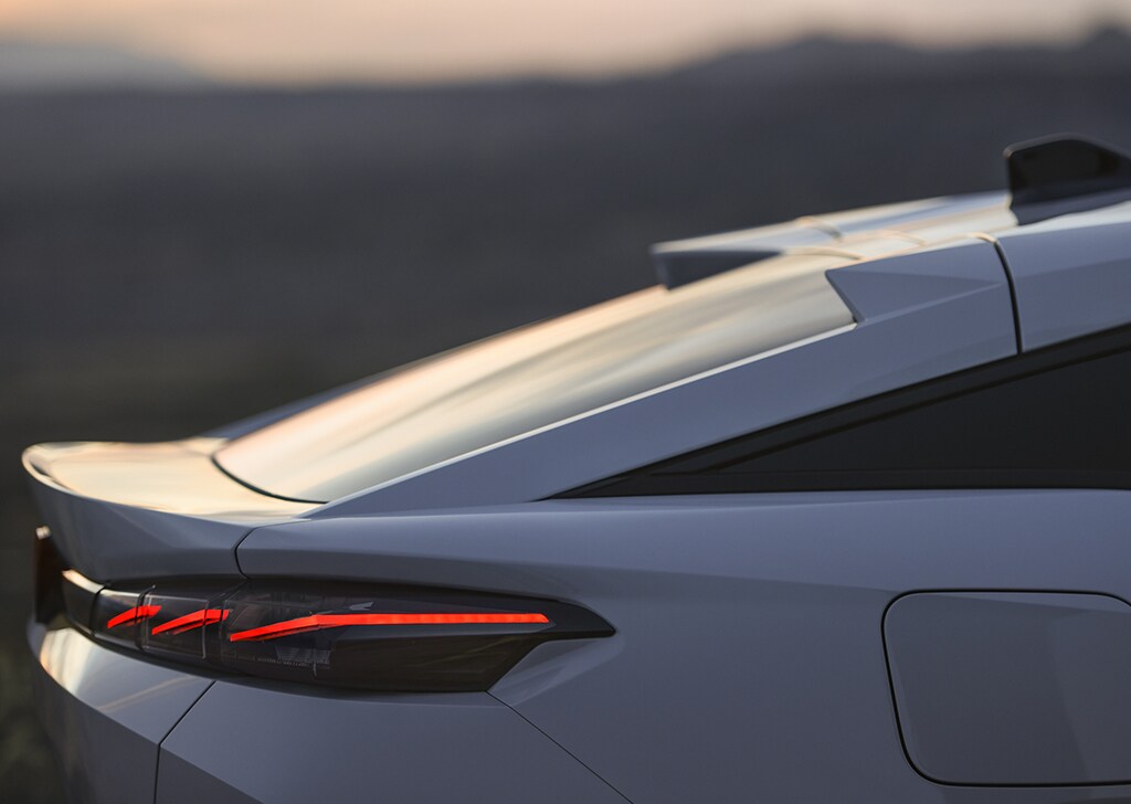 New PEUGEOT E-408 rear end design